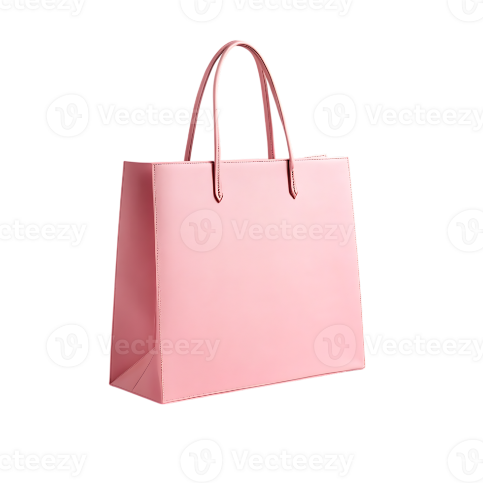 Pink tote bag, shopping bag, fashion accessory png