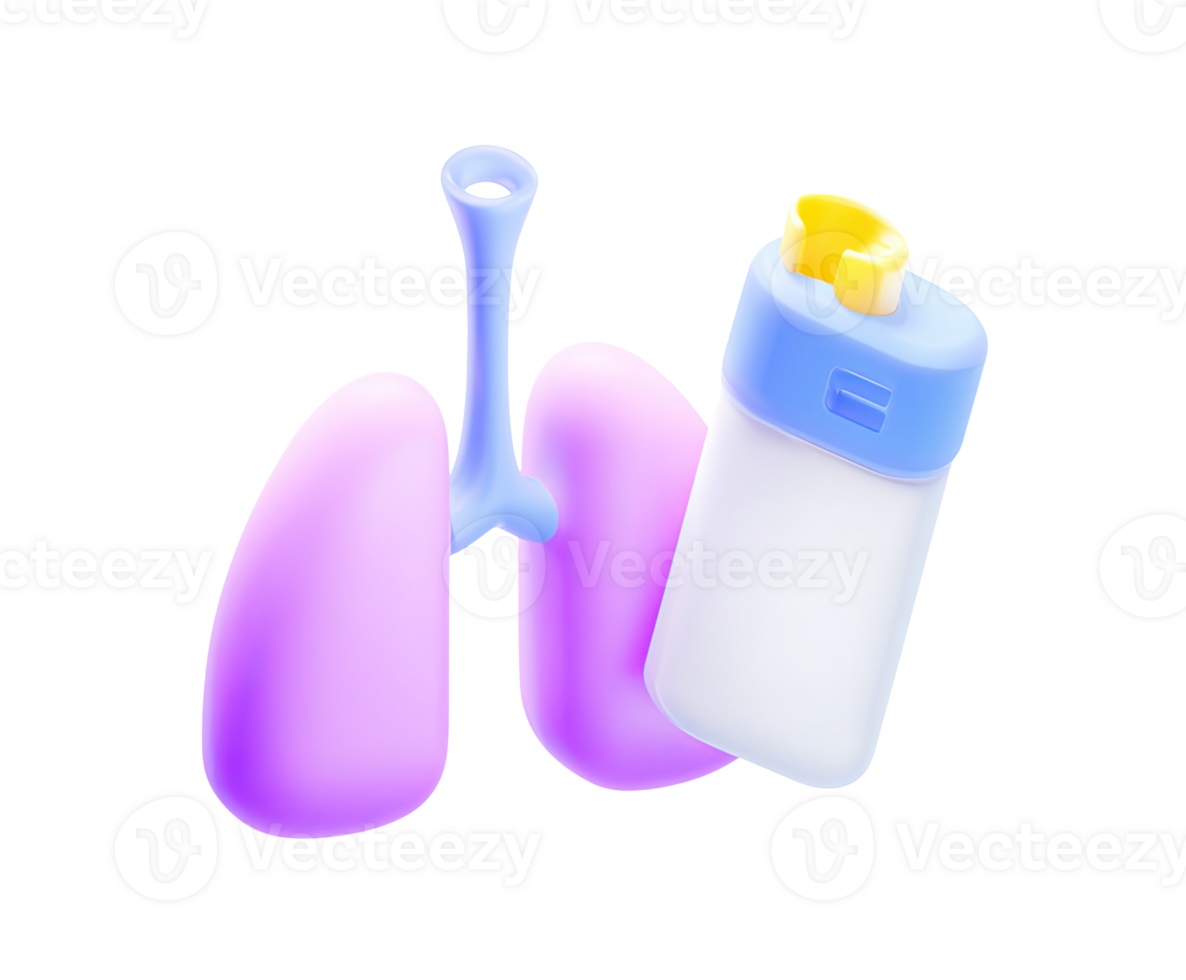 Baby feeding bottle 3D render icon. Represents infant care, nutrition, milk, or pediatrics. Isolated transparent for parenting apps or product sites. png