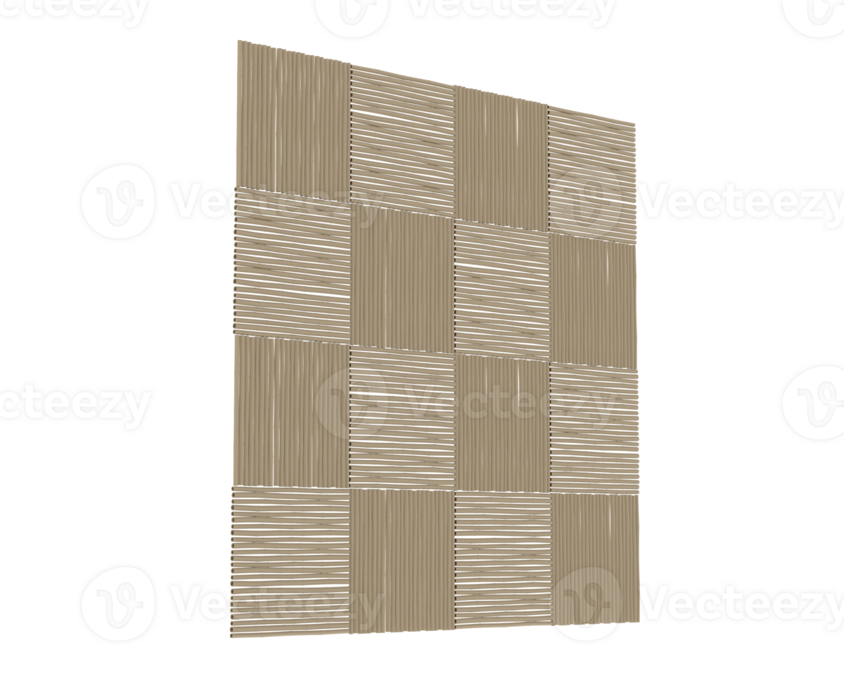 A wall with a brown and white pattern png