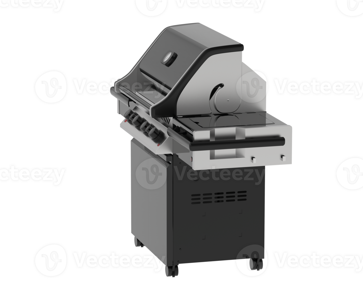 A grill with a black and white background png