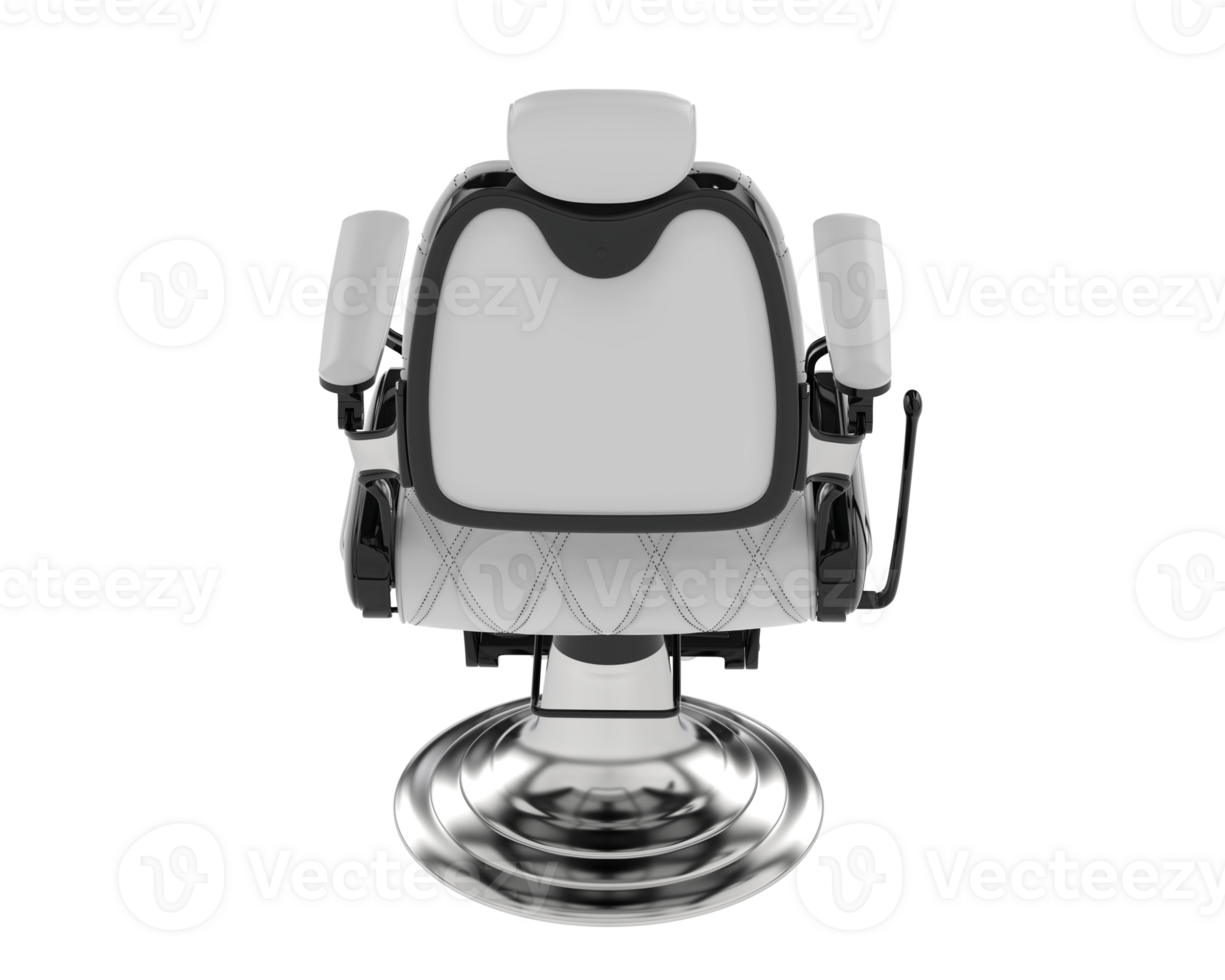 A barber chair on a black background png