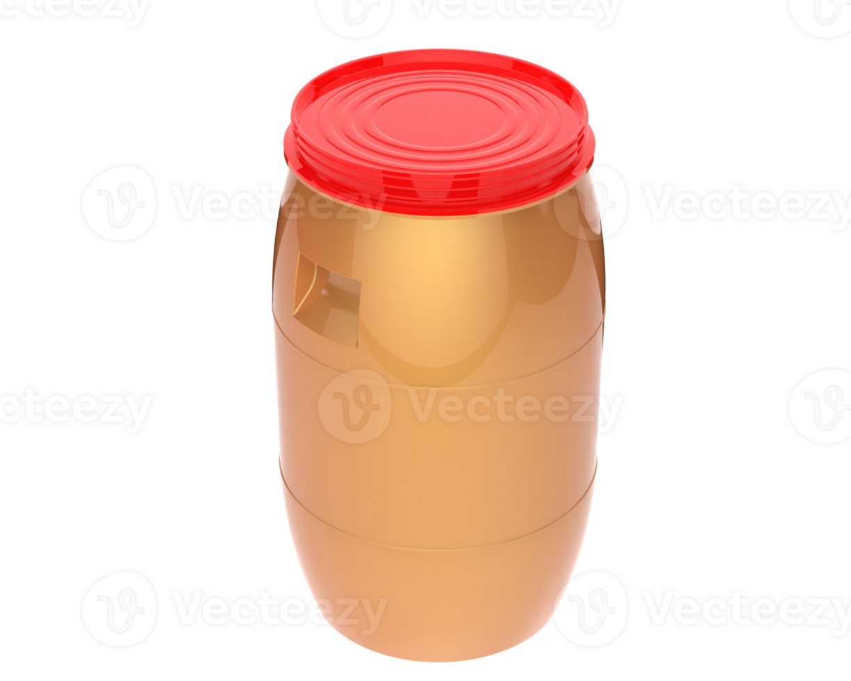 A jar with a lid on a black background png