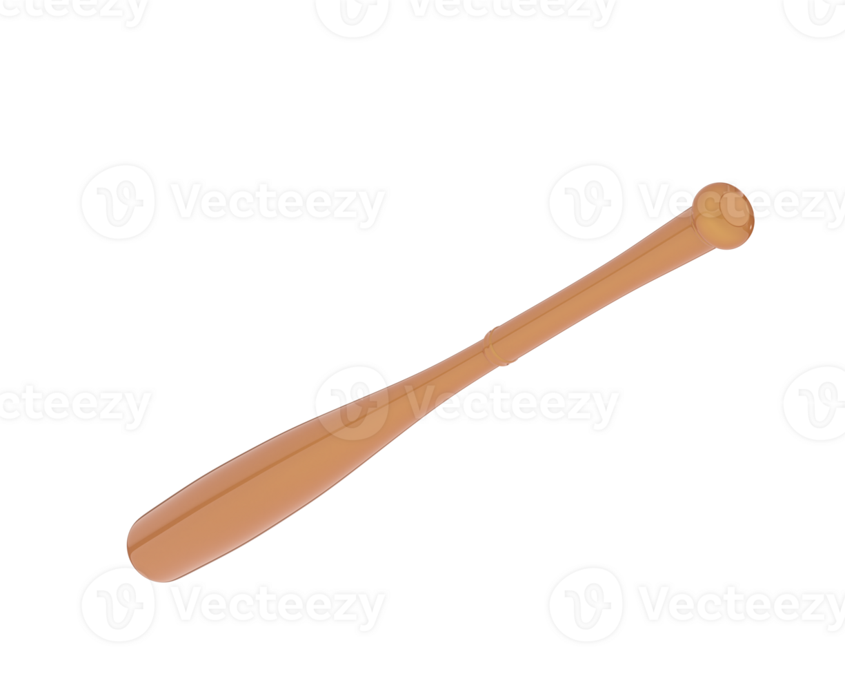 A baseball bat with a wooden handle on a black background png