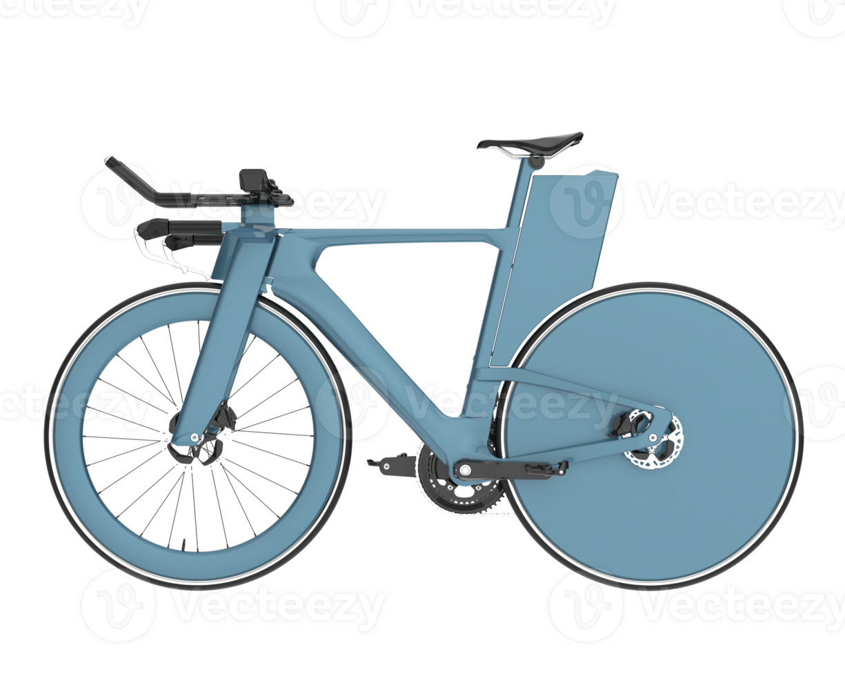 A blue bicycle is shown against a black background png