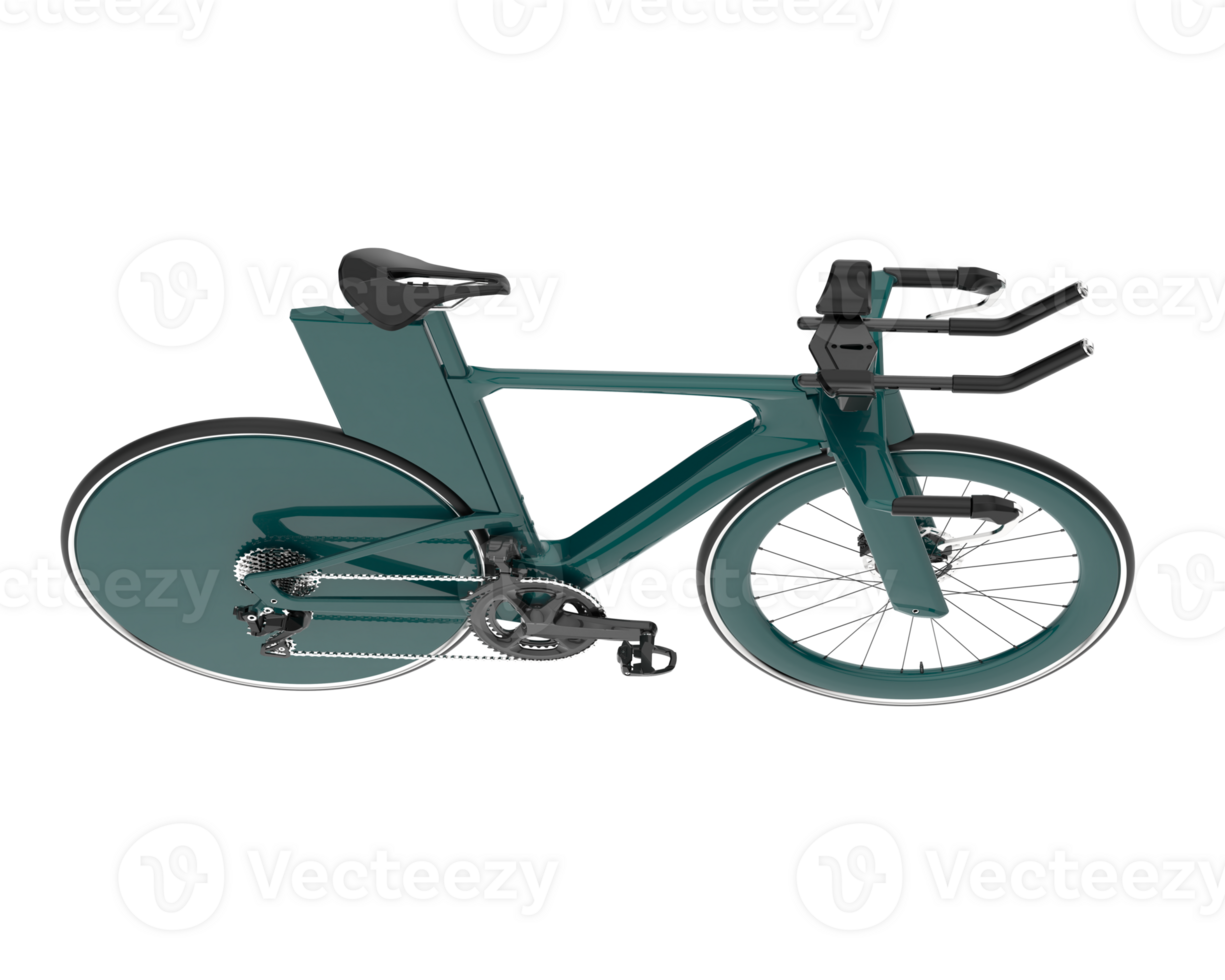 A bike with a green frame and black wheels png