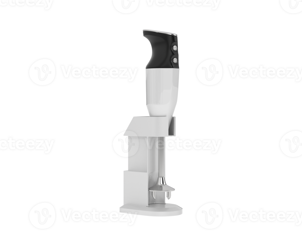 A blender with a black handle on a white background png