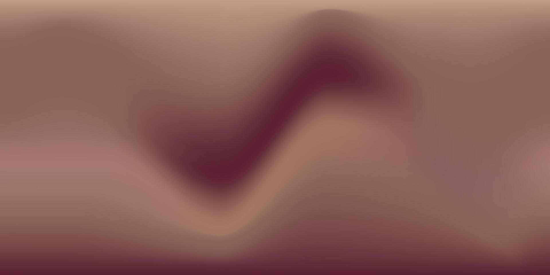 Warm abstract gradient background with smooth transitions in brown and rose tones. Ideal for packaging, posters, cosmetic branding, web or print design. vector