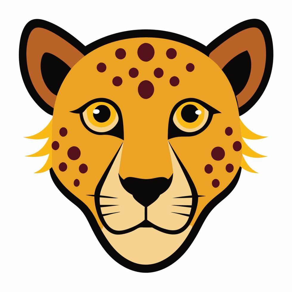 Cheetah Logo for Team Branding vector