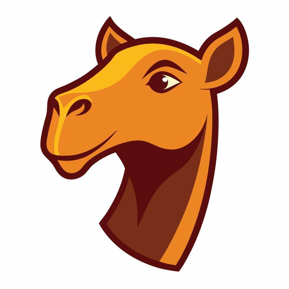 Professional Camel Silhouette Logo Art vector