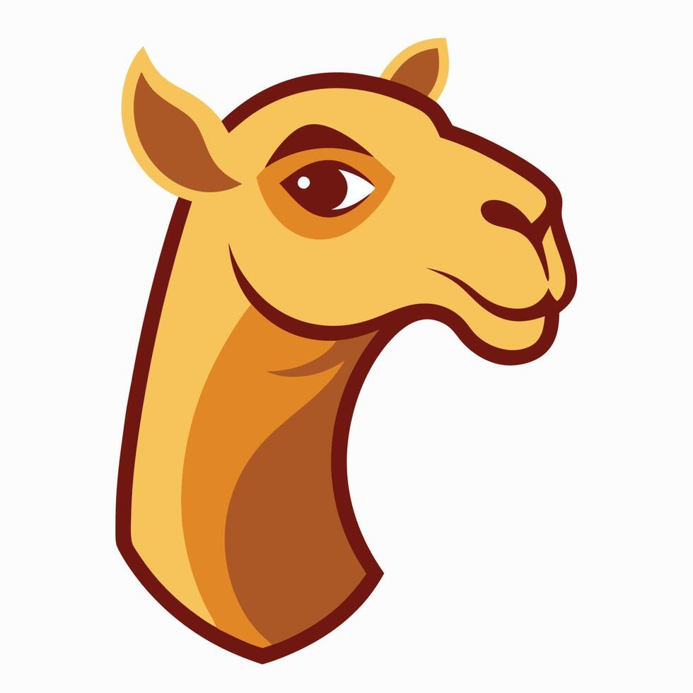 Creative Camel Head Logo Concepts vector