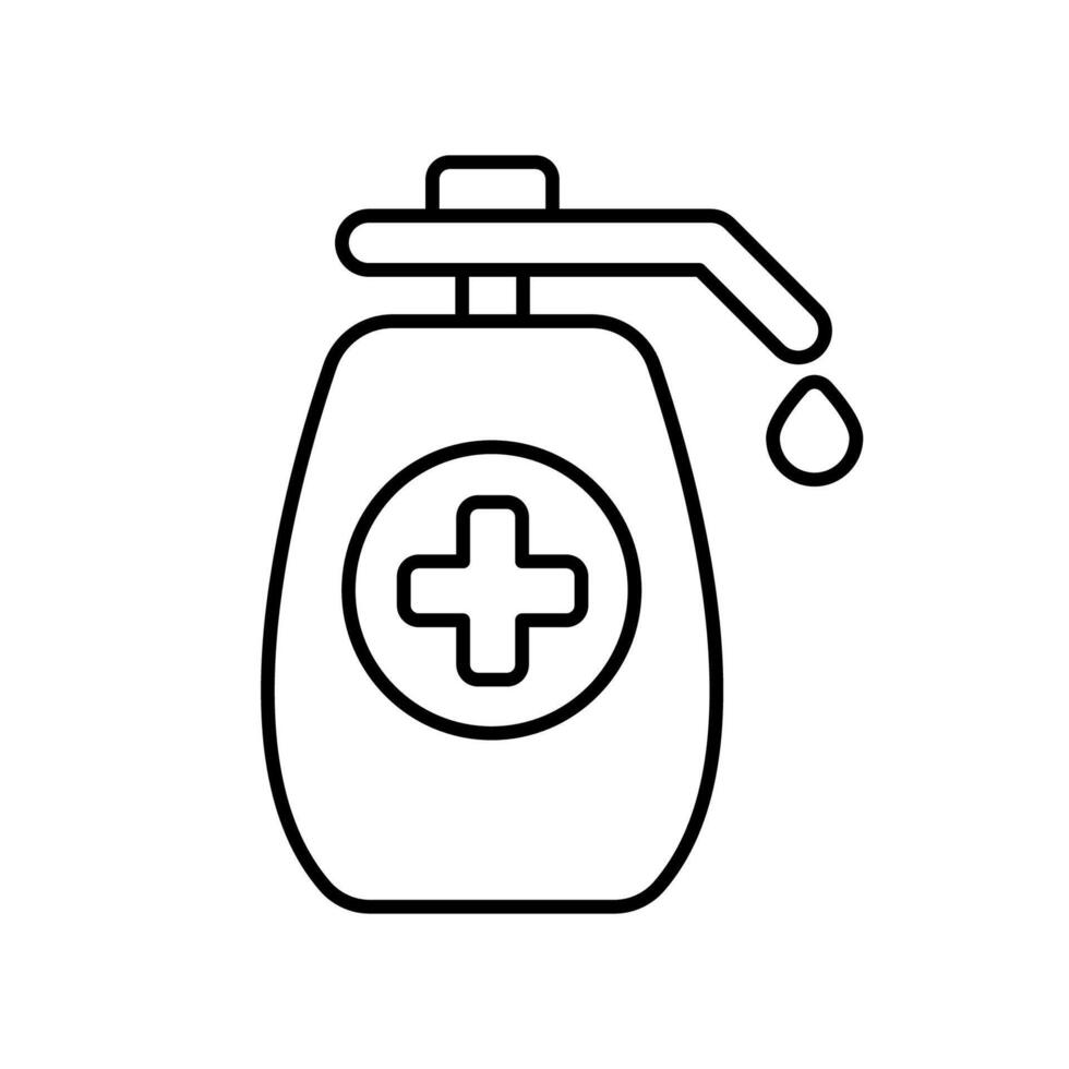 Icon a hygiene, isolated against a clean background. vector