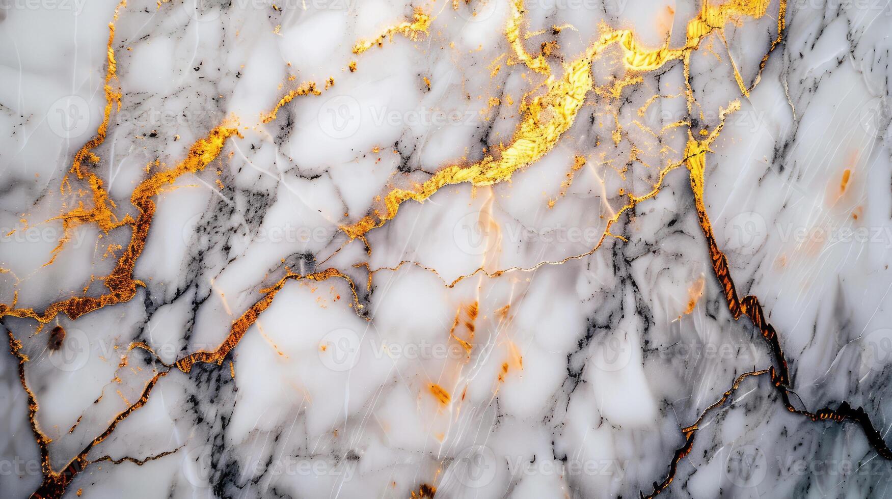 Background with a luxurious white black gold marble texture. Banner, invitation, wallpaper, headers, website, print ads, and packaging design template with panoramic marbling texture. photo