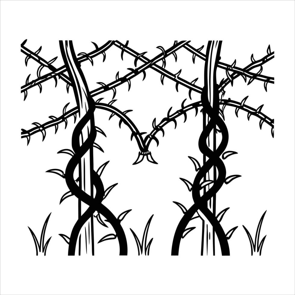 Free Metal Steel Barbed vector