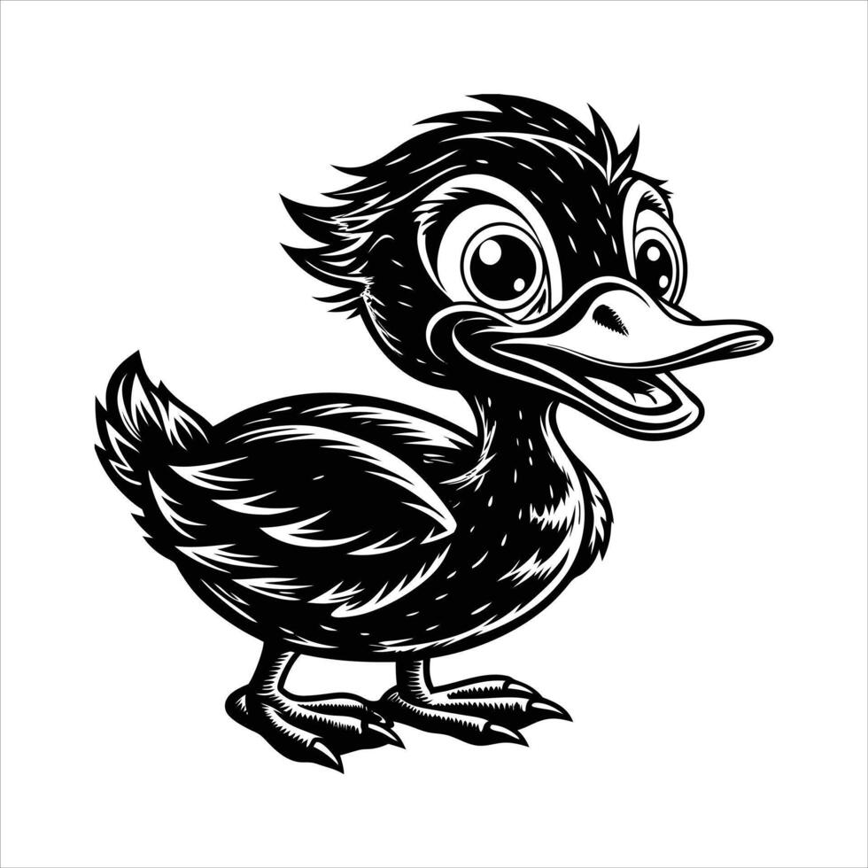 Duck Eyes Stock Illustration vector