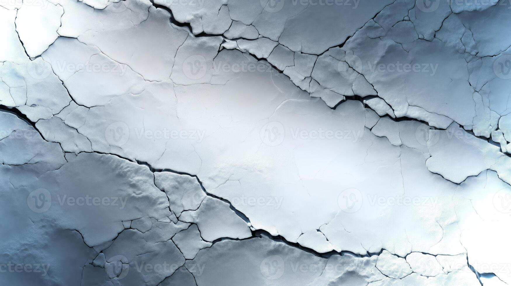Unique cracked texture creates an intriguing background ideal for designs, artworks, or eco-friendly projects, emphasizing a modern aesthetic and free space. photo