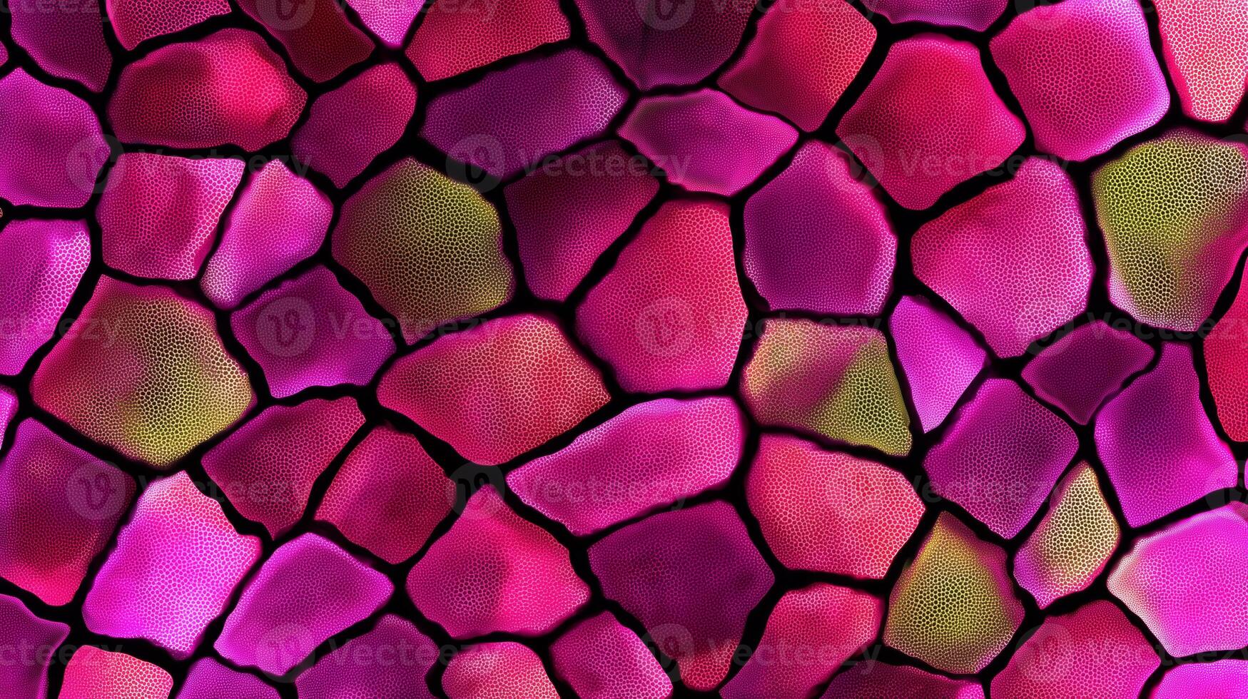 A detailed texture displays vibrant pink and green patterns reminiscent of animal skin, offering a visually engaging backdrop perfect for creative projects. photo