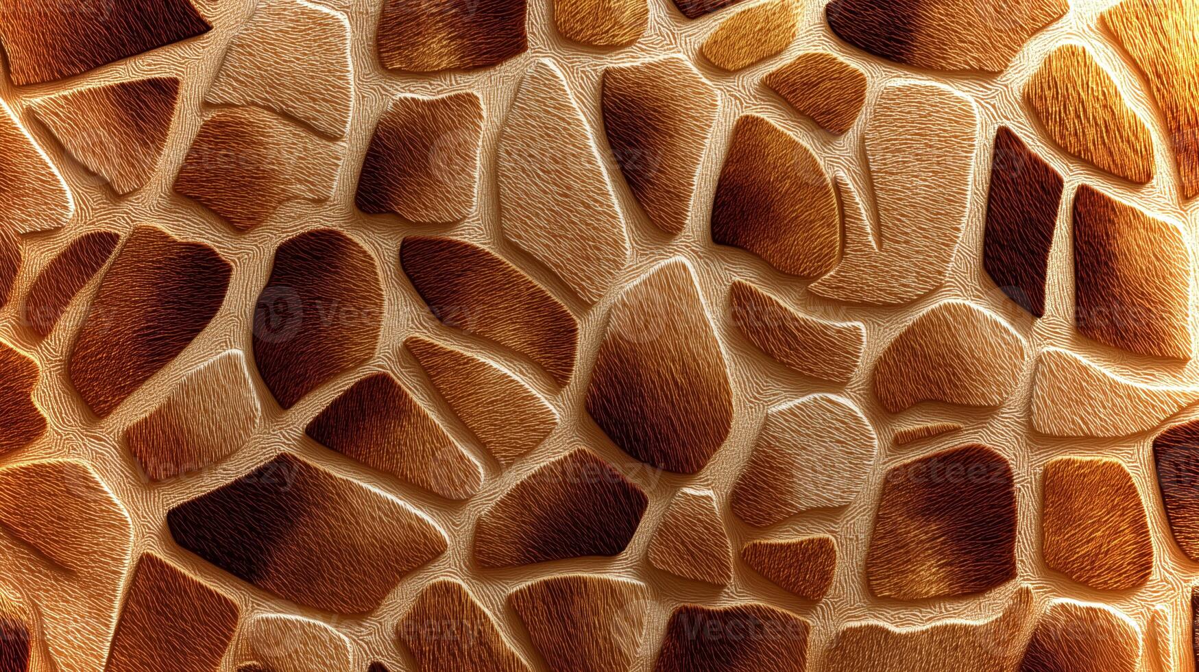 Textured backdrop showcases a warm, earthy pattern reminiscent of animal skin, enhancing eco-friendly design concepts. Ideal for creative projects and presentations. photo