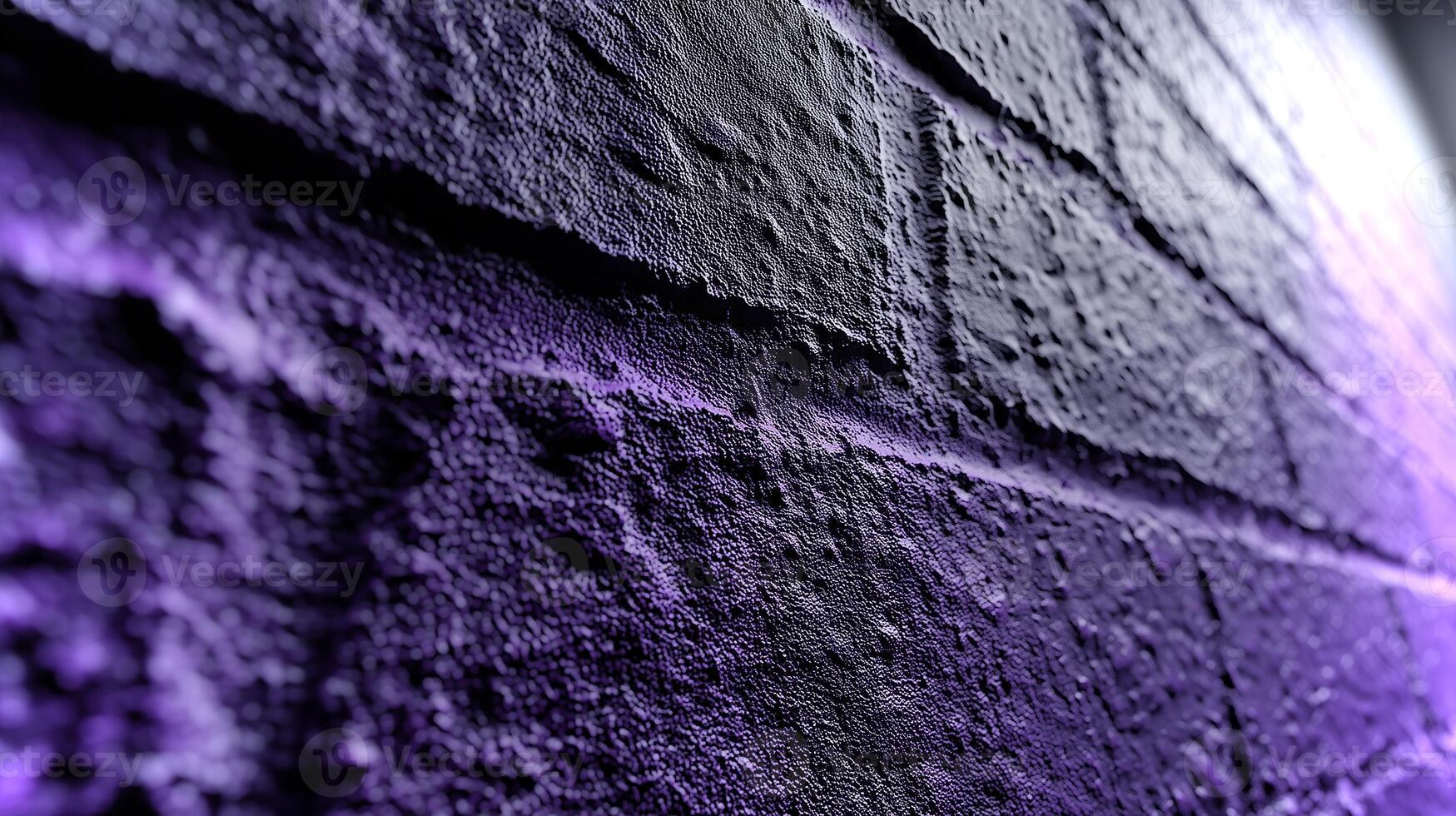 Detailed close-up of a textured wall surface featuring rich purple hues, perfect for eco-inspired designs and creative mockups in various digital projects. photo