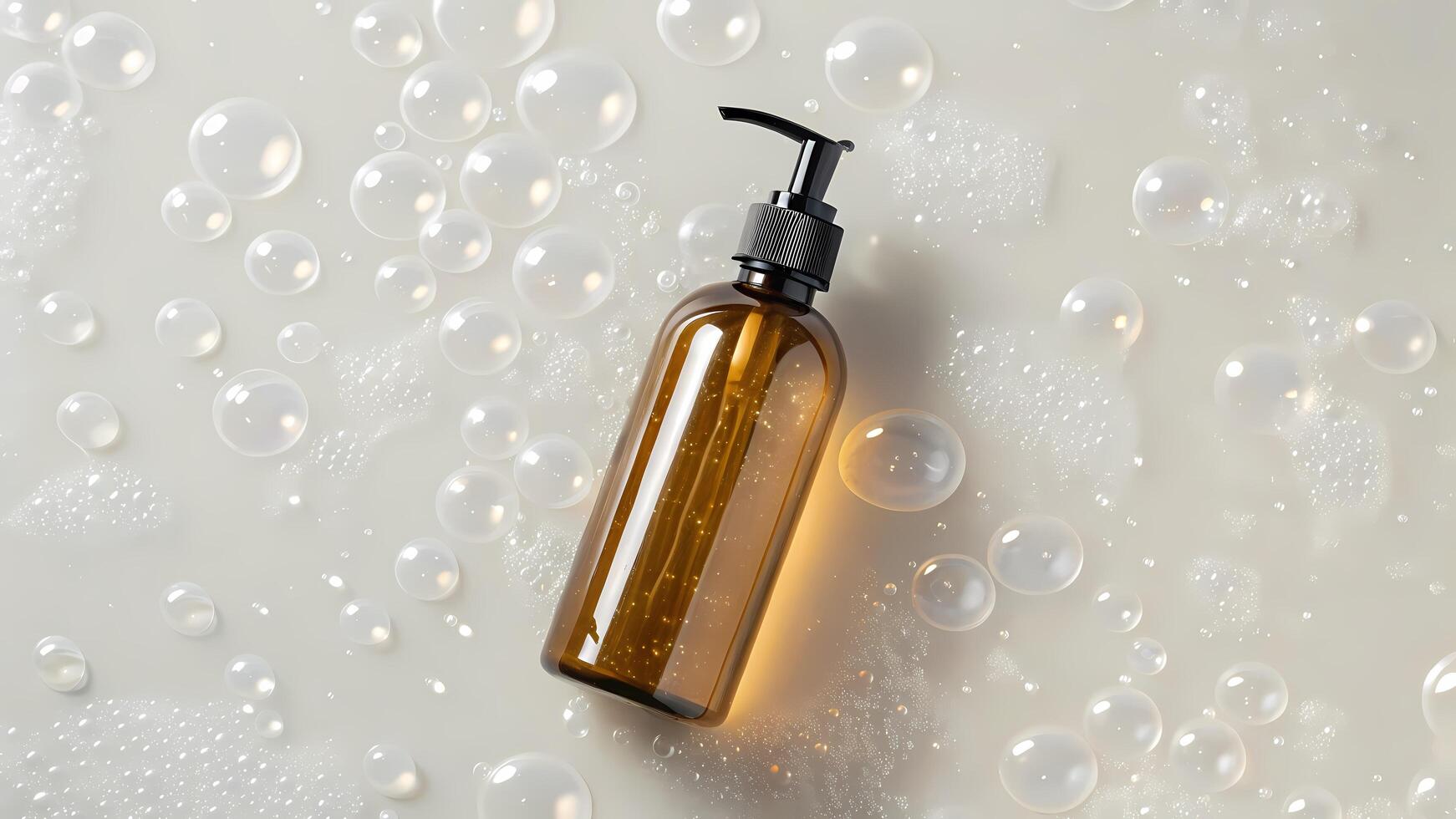 Soap Dispenser with Pump in Bubbles for Gentle Cleansing photo