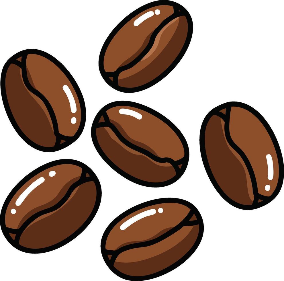 Coffee Beans HighRes Image vector