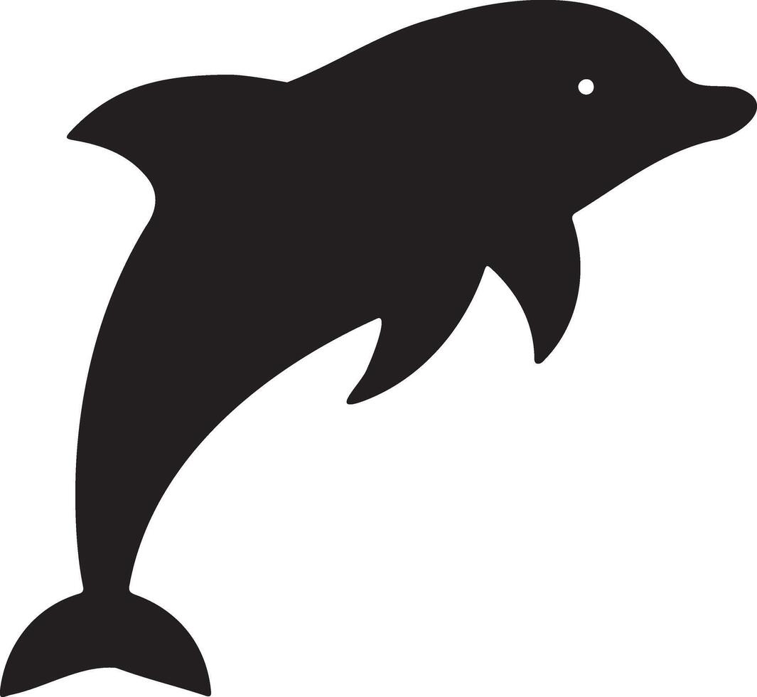 Dolphin clip art vector