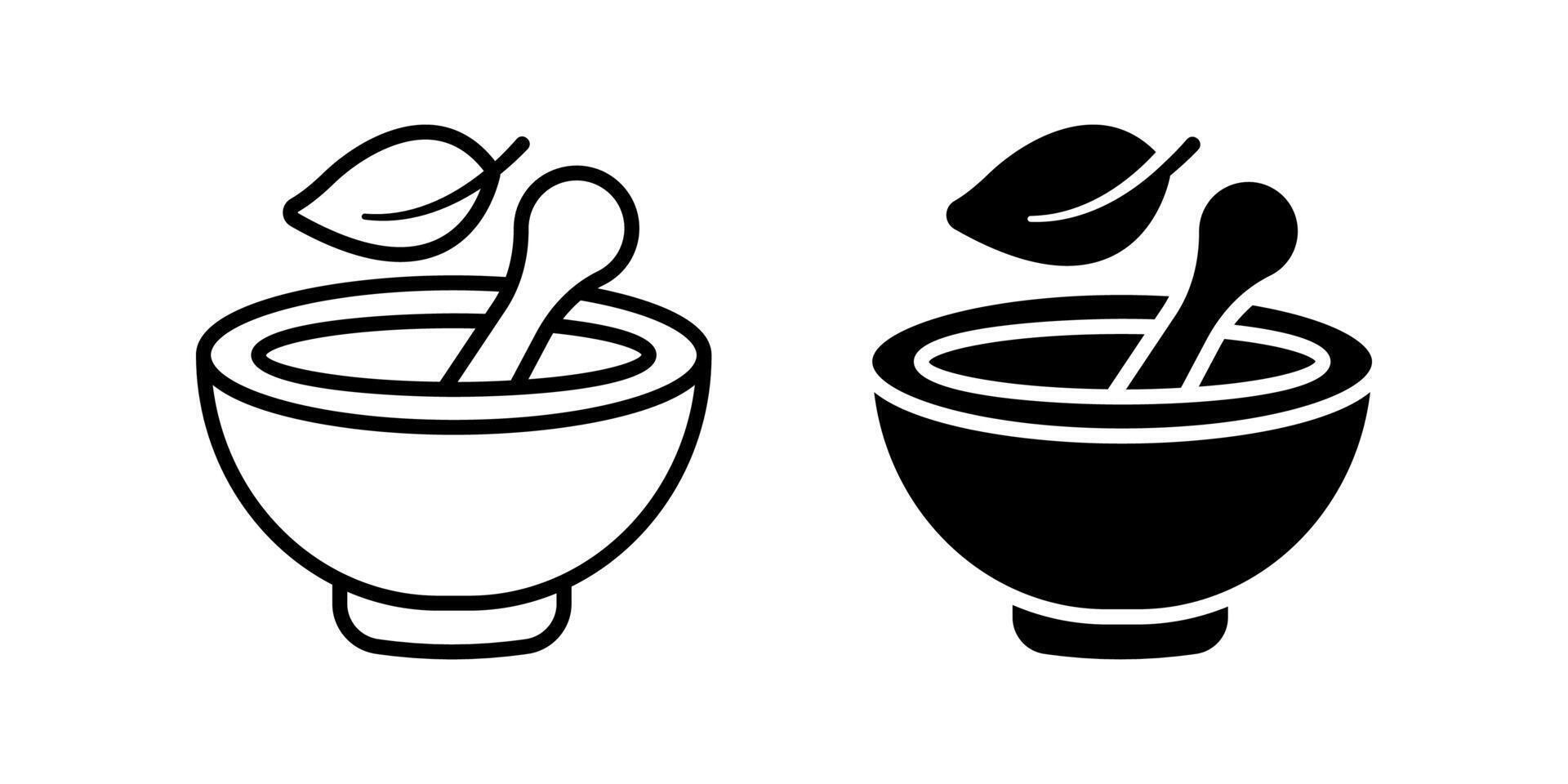 Mortar and Pestle icon. Pestle sign. for mobile concept and web design. illustration vector
