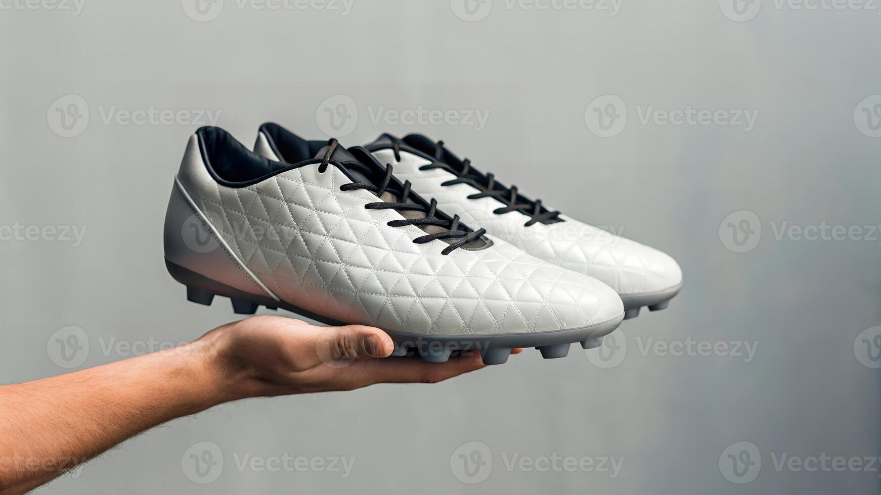 Soccer Shoe in Hand photo