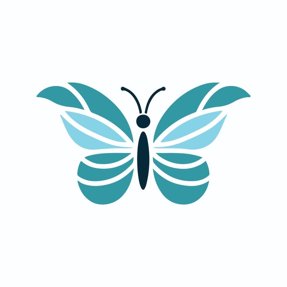 Beauty Butterfly Logo vector