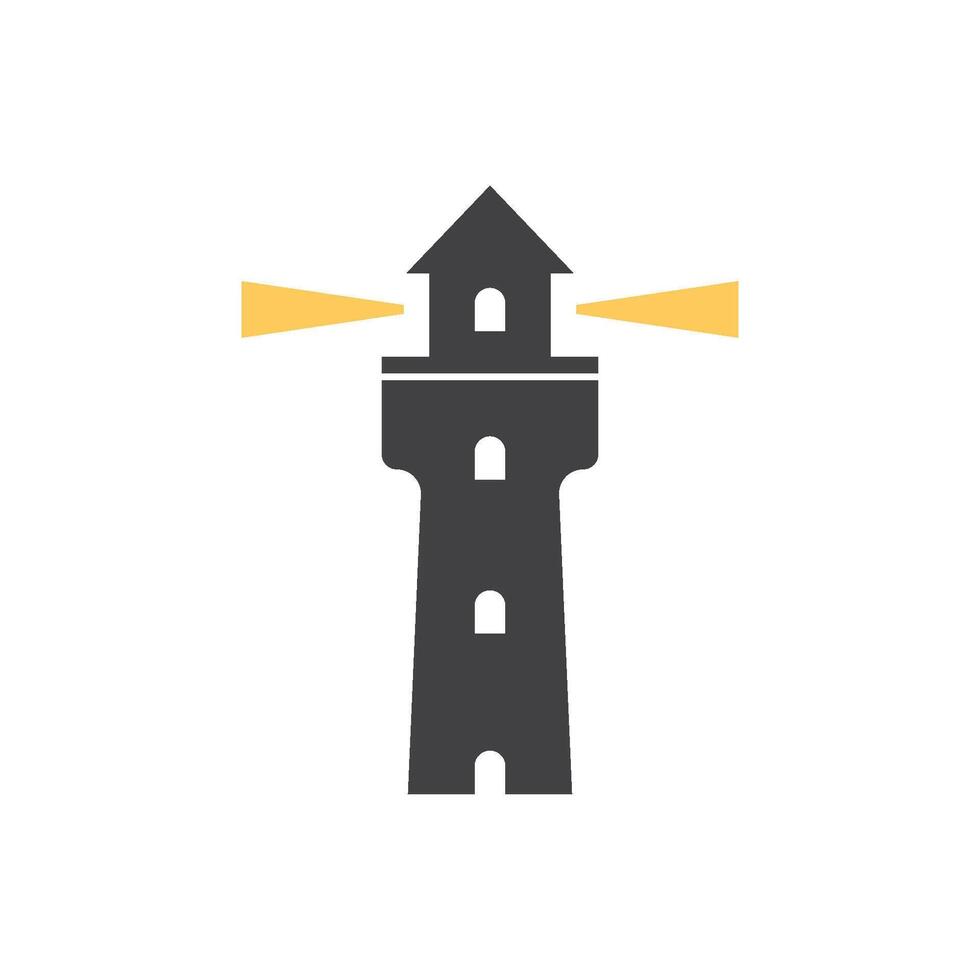 Light House light icon vector
