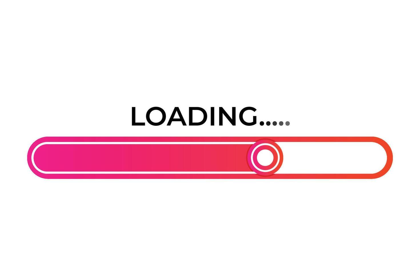 loading logo premium design vector