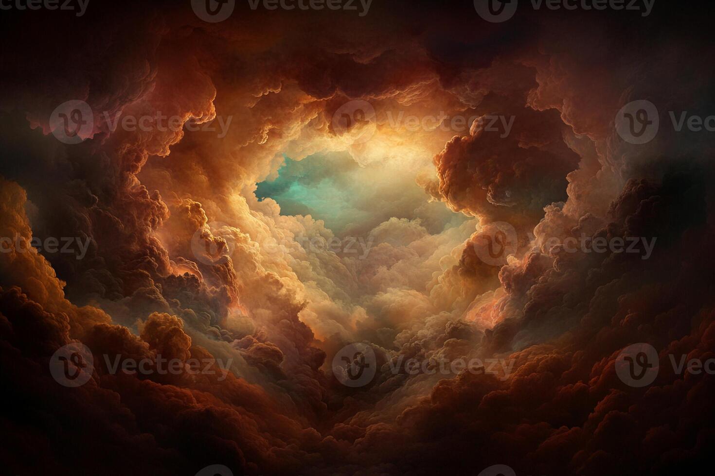 A heart shaped cloud in the sky photo
