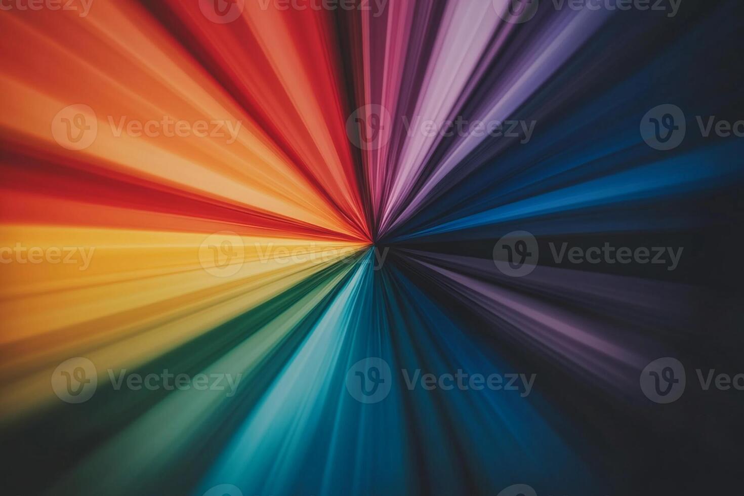 Colorful rainbow light background with motion blur photo