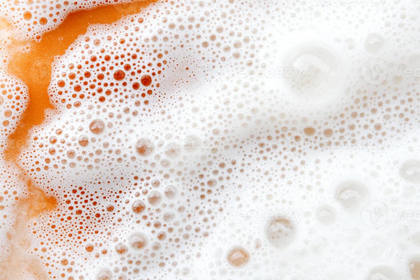 A close up of a soap bubble with bubbles photo