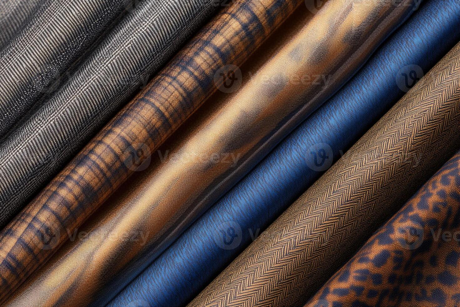 A variety of different fabrics and colors photo