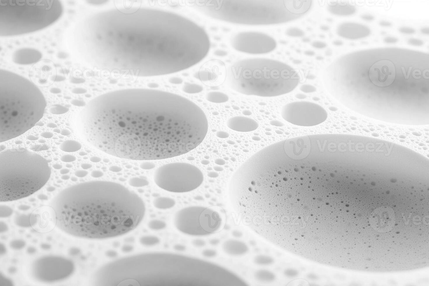 A close up of bubbles in a white surface photo