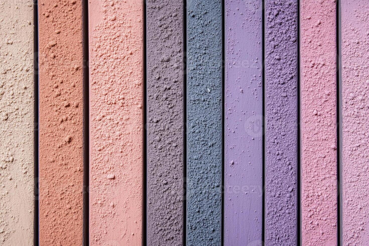 Colorful painted wall background with different colors photo