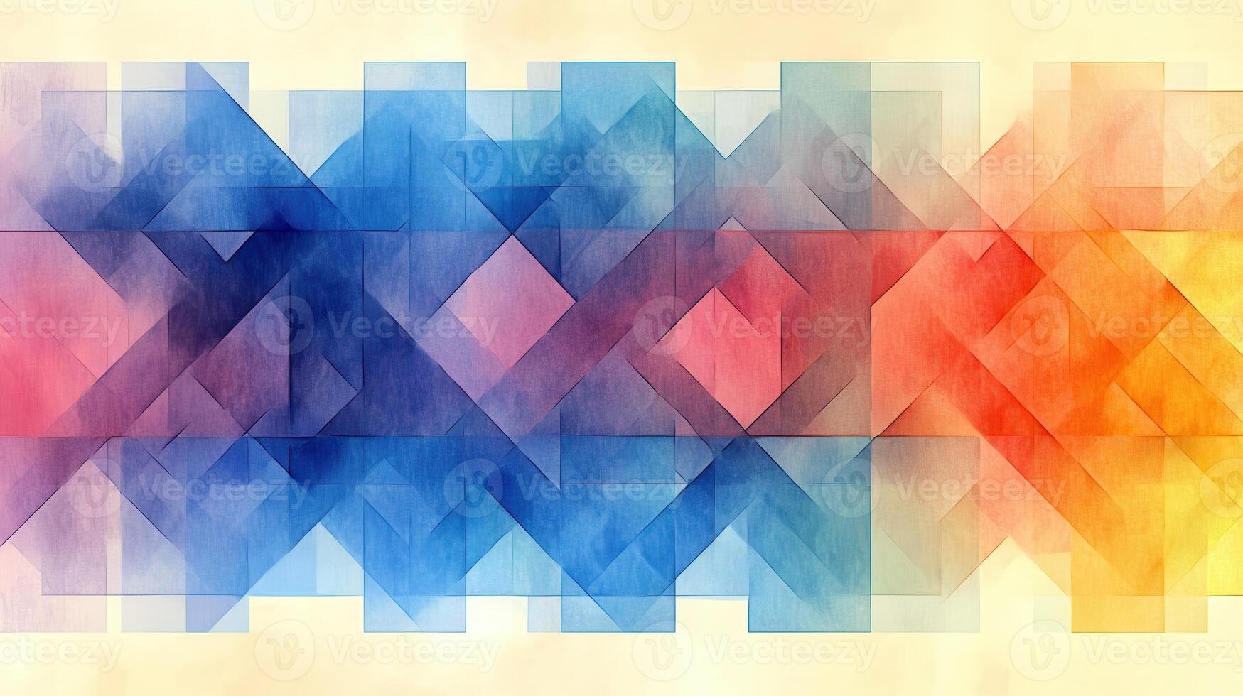 Abstract colorful geometric shapes background photo