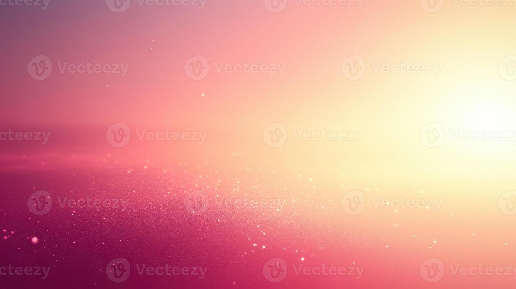 Pink and gold sunset sky, particles, background, website design photo