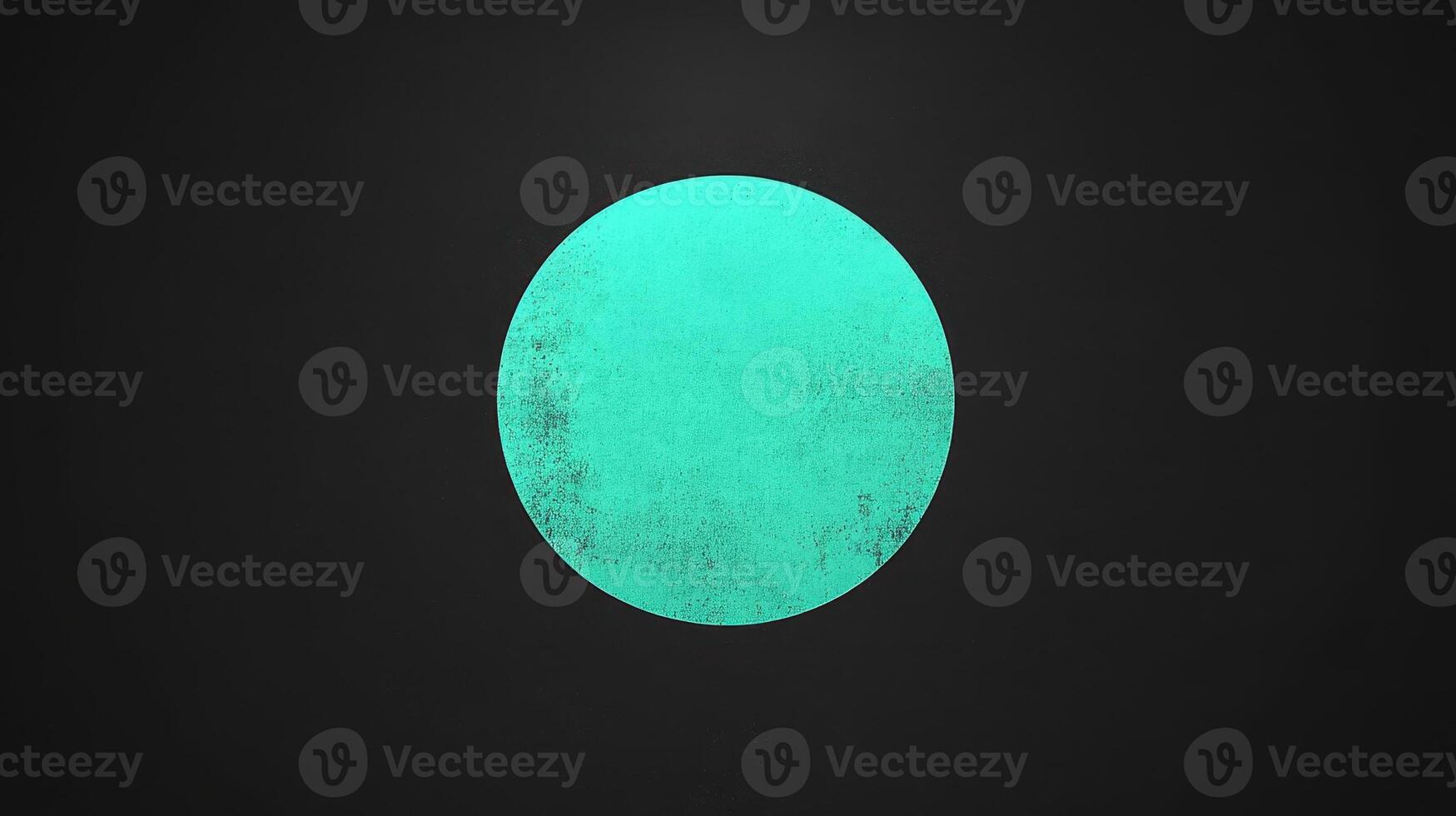Teal planet, dark space, cosmic background, abstract art, website banner photo