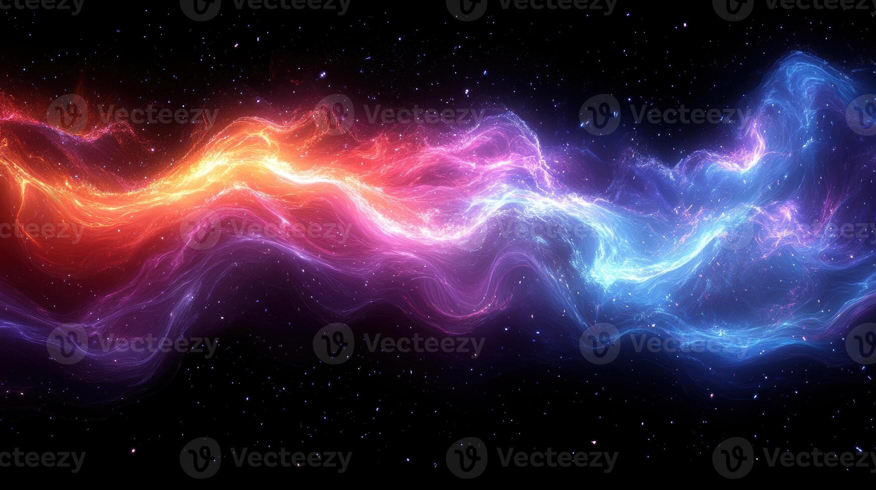Cosmic energy flow, nebula, space, abstract background, website banner photo