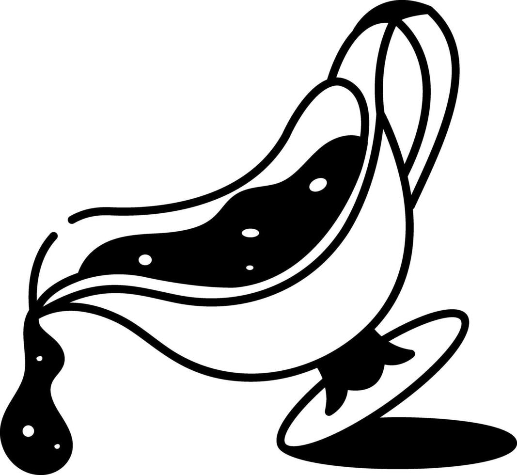 An icon of gravy boat designed in hand drawn style vector