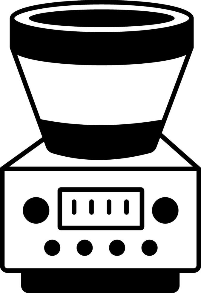 Doodle icon of automatic feeder for animals vector
