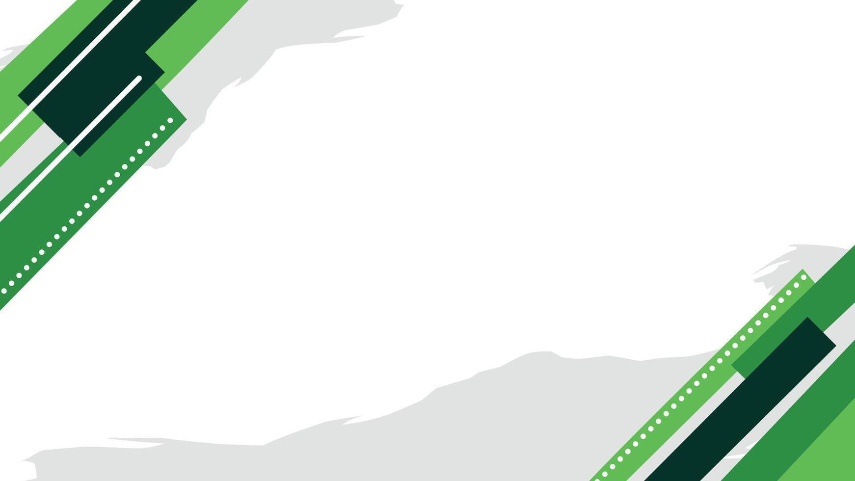 Abstract background design concept with a blank green folder illustration vector
