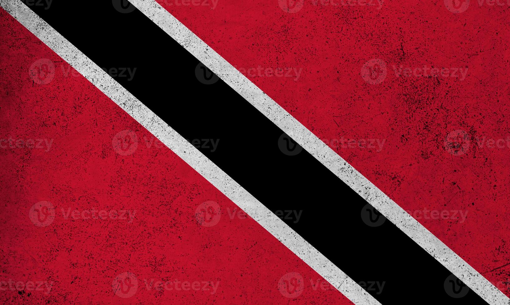 Flag Trinidad and Tobago grunge texture photo