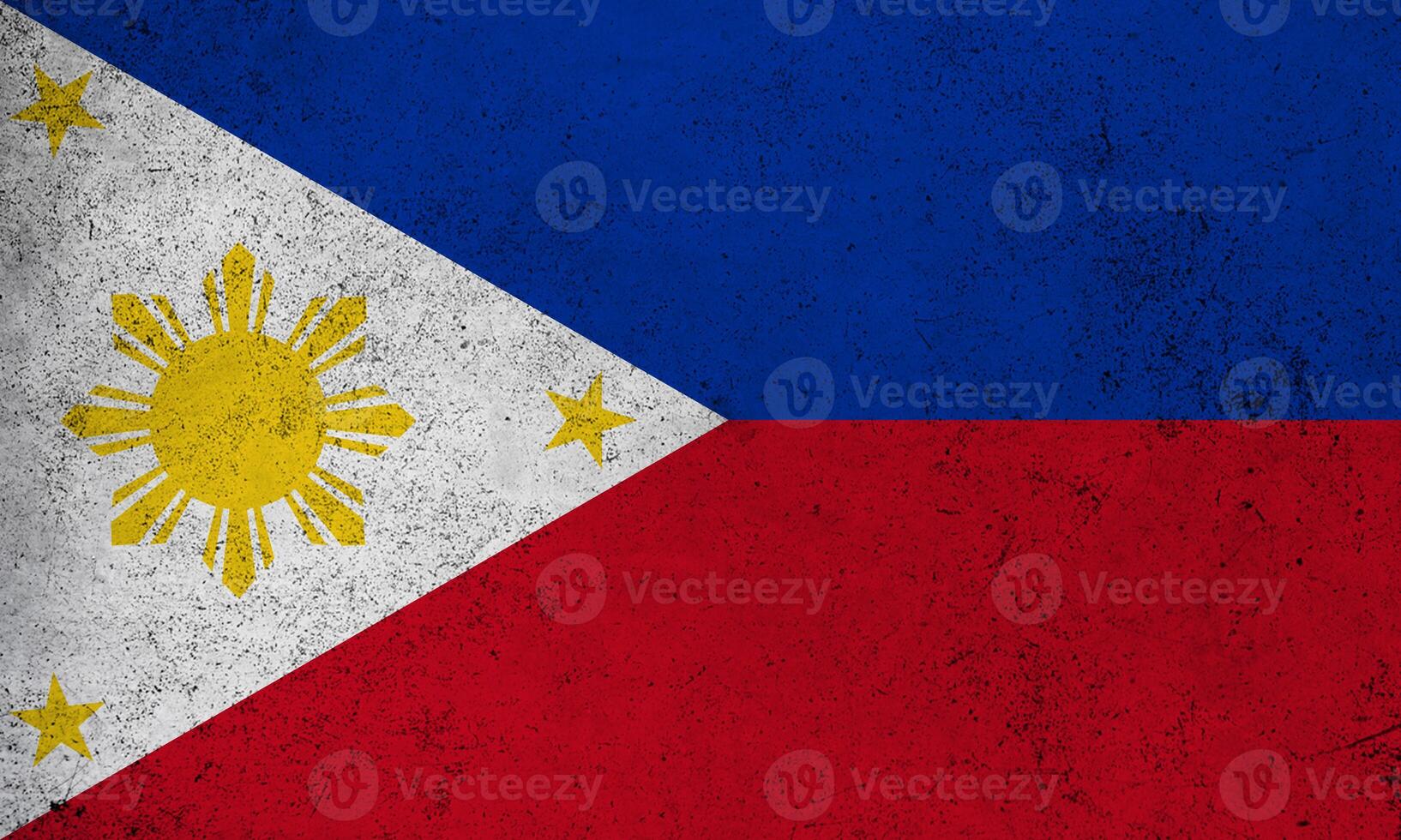 Flag Philippines grunge texture photo