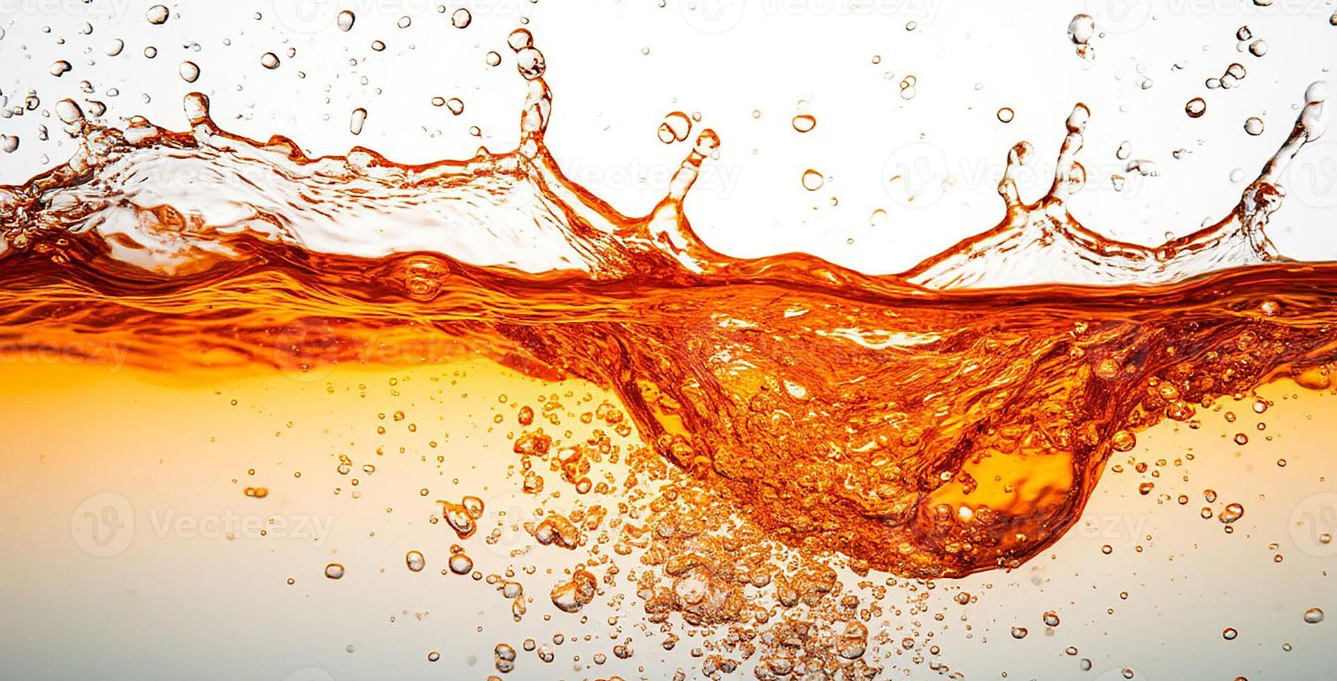 Orange juice splash isolated photo