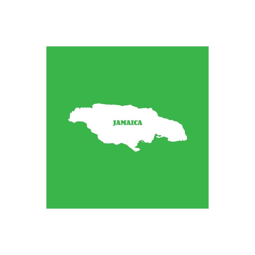 jamaica country map vector