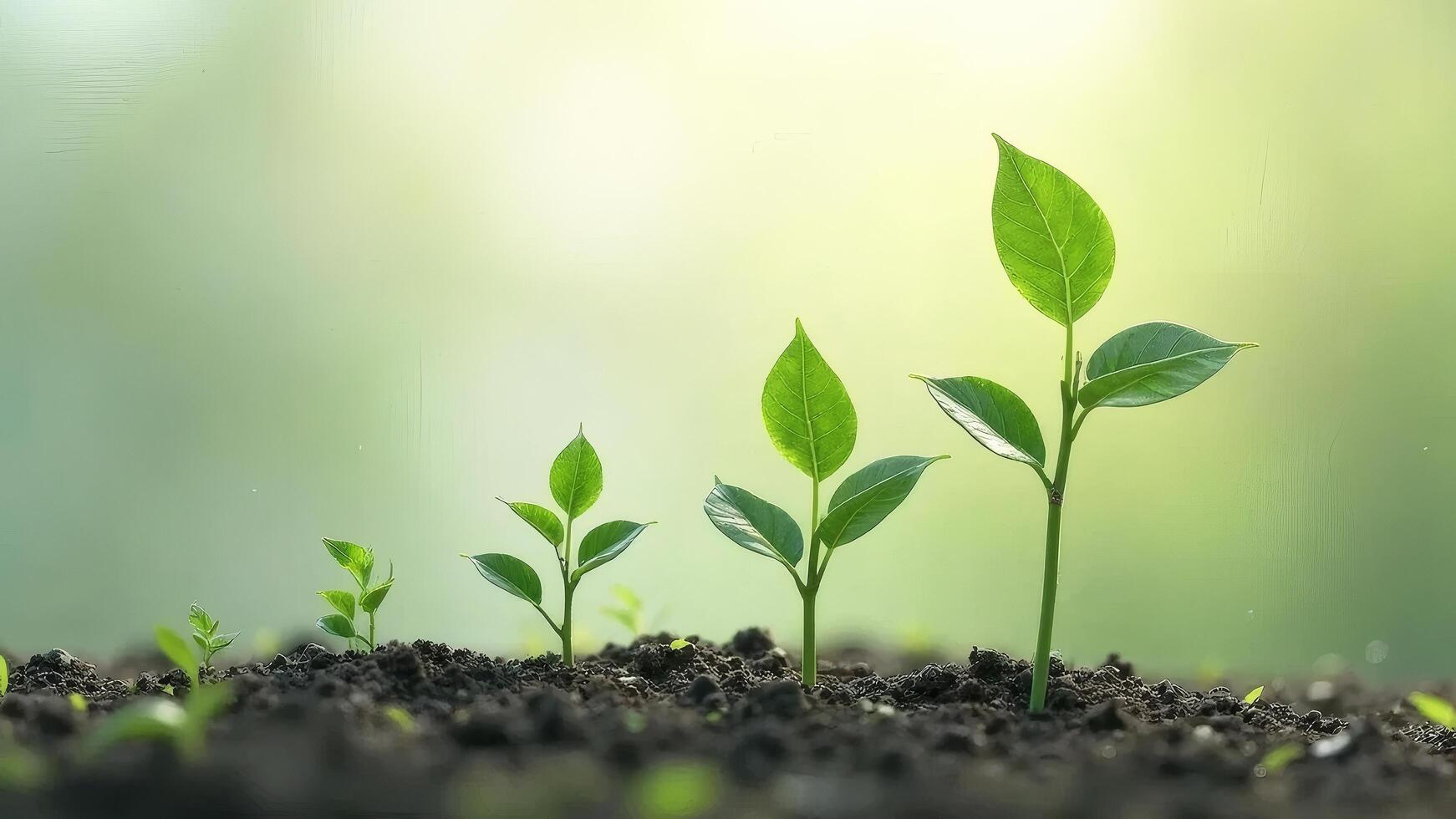Fresh Growth Emerging From the Soil photo