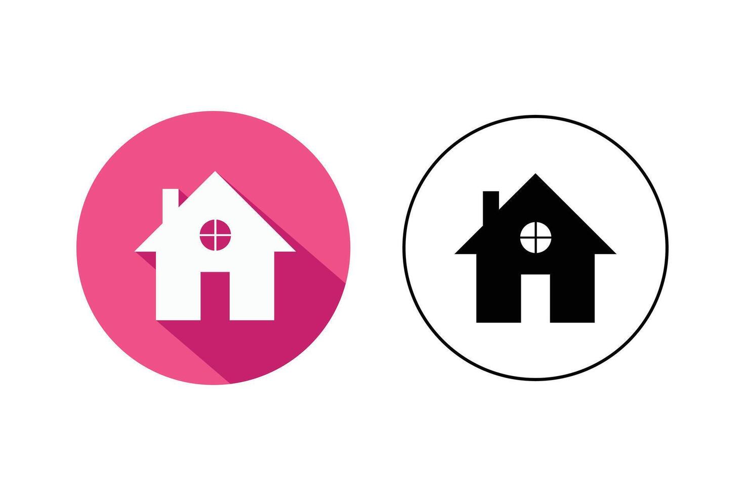 Home Page Interface Icons, home button icon, home icon for mobile apps, home navigation button icon vector