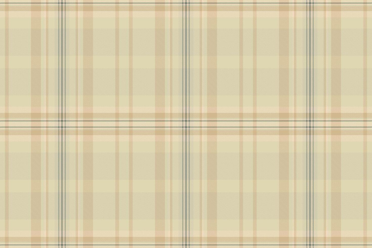 Subtle beige and taupe plaid pattern. Elegant texture ideal for website backgrounds, textile design, or packaging. Evokes feelings of calm and sophistication. Versatile and timeless aesthetic. vector